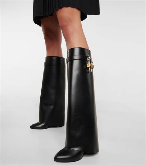 givenchy shark boots heel|givenchy shark boots used.